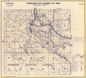 Township 15 N., Range 4 E., Snoqualmie National Forest, Lake Alder, Mona Creek, Thurston County 1977c